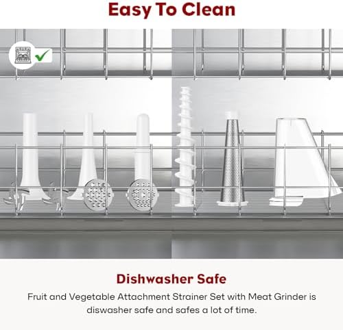 Cofun Fruit Veg Strainer for Kitchenaid Mixer