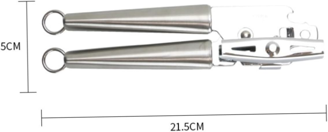 Mikinona Manual Can Opener with Lid Lifter and Bottle Opener