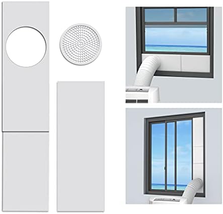 LBG Products Portable AC Window Seal Plates Kit