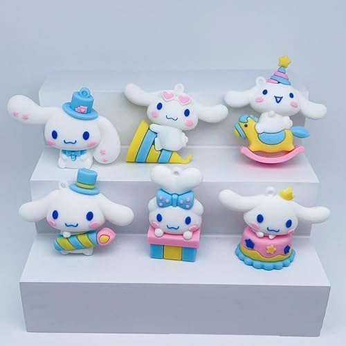30Pcs Cute Cake Topper Set for Birthday Party Decorations