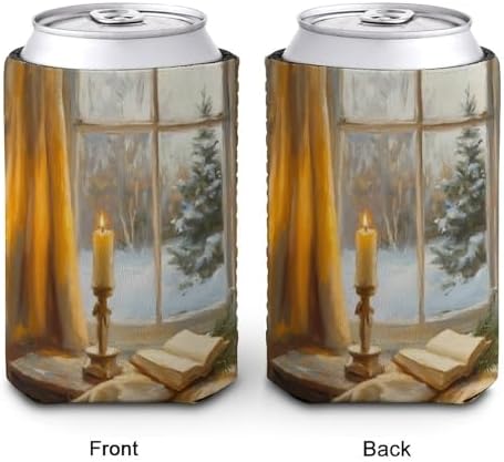 Beer Can Cooler Sleeve for Christmas Party and Beach Events