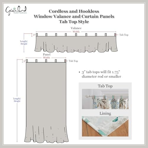 Greenland Home Patchwork Curtain Panel Set 84x84 Inches