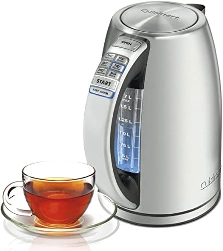 Cuisinart 17 Liter Electric Kettle with 6 Preset Temperatures and Can Opener