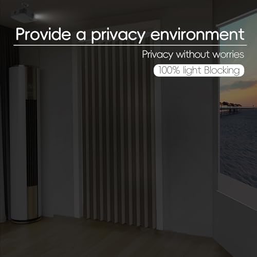 Jilron Blackout Fabric Door Curtain with Magnetic Closure