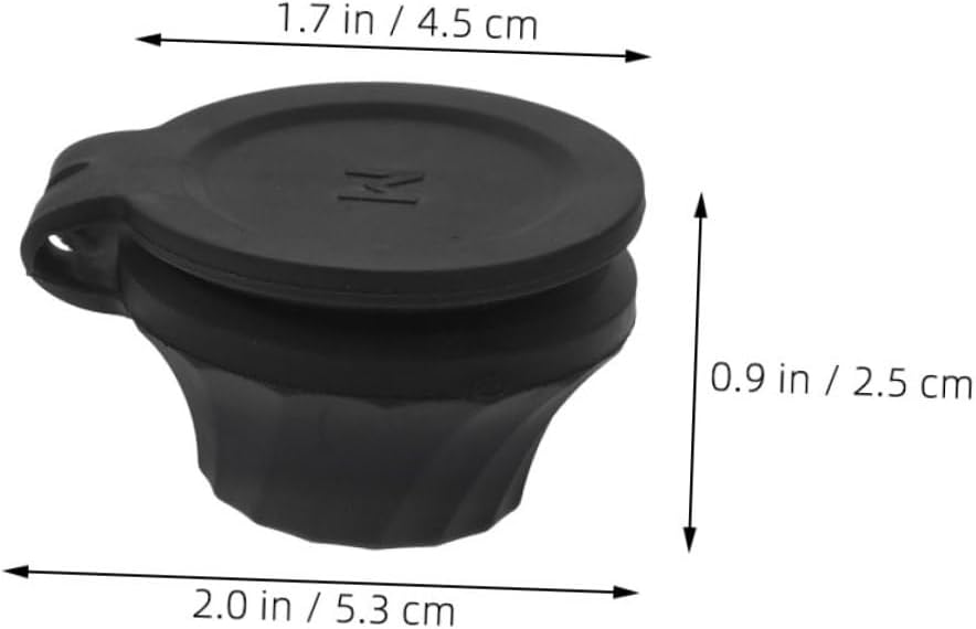 FOMIYES 6pc Flip Top Replacement Caps for Squeeze Bottles