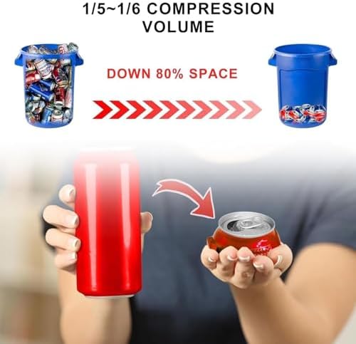 Mavdecll Electric Can Crusher Auto Load 8oz-16oz
