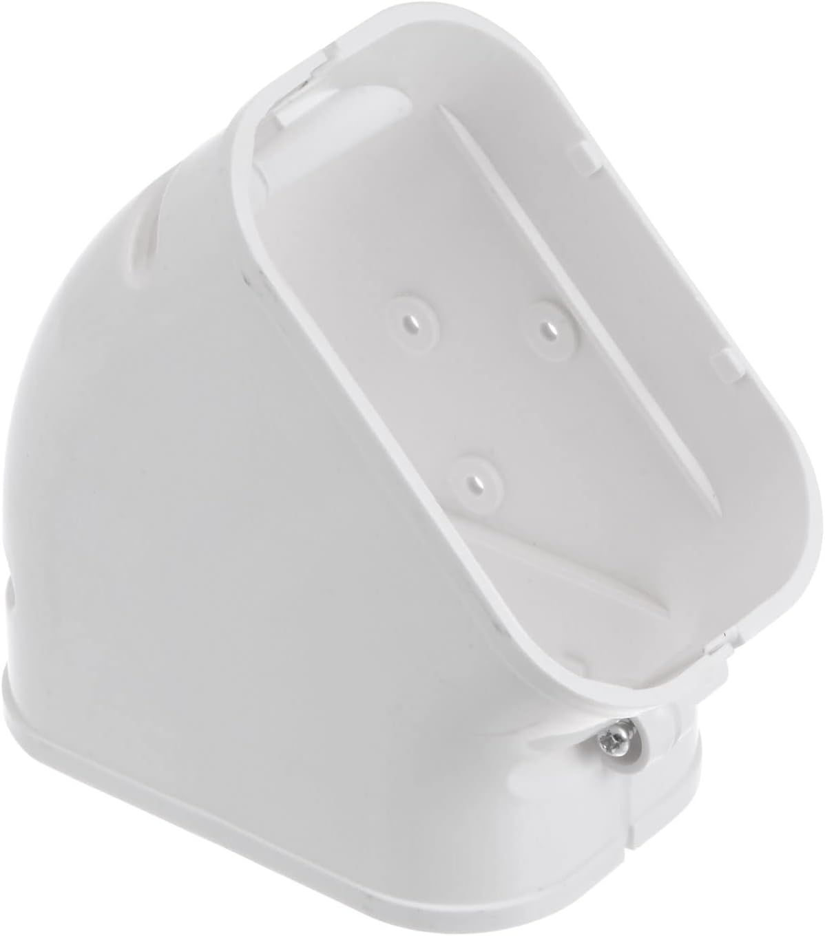 PATIKIL 4 Inch PVC Line Cover 2 Pack White