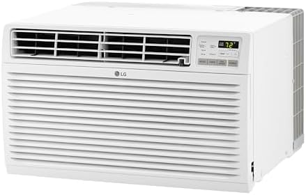 LG 7800 BTU Through the Wall AC Unit with Remote Control White