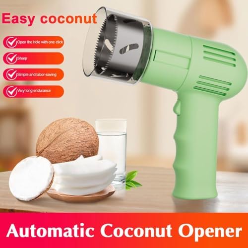 Automatic Coconut Opener with Stainless Steel Blade