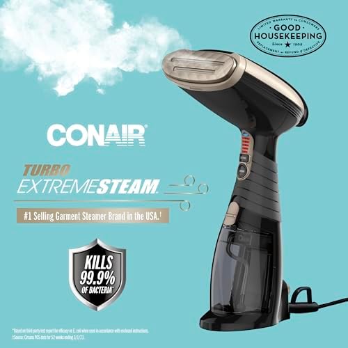 Conair Turbo ExtremeSteam Garment Steamer 1875W Black