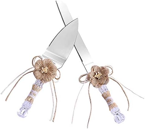 Tang Song Rustic Wedding Cake Knife and Serving Set