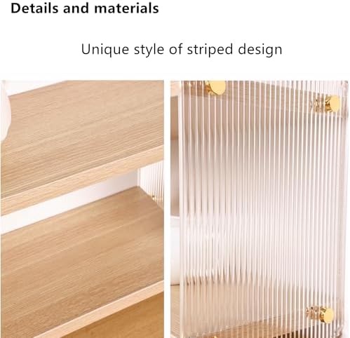 Coffee Counter Organizer with 2 Tiers and Mug Hooks