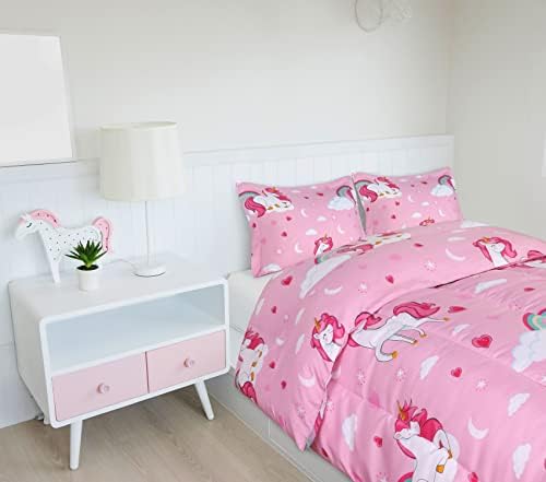 Utopia Bedding Unicorn Comforter Set Twin Size