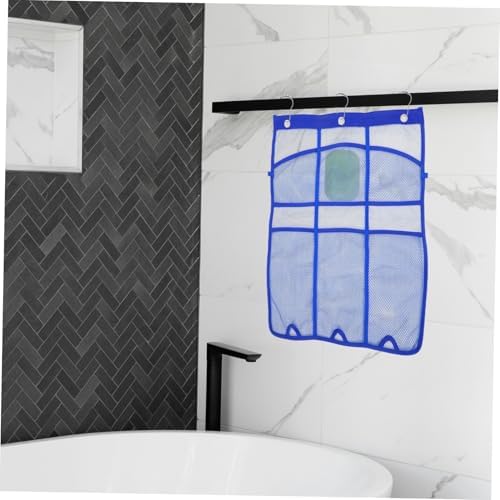 Bath Storage Bag Hanging Mesh Organizer for Shower and Bathroom Supplies