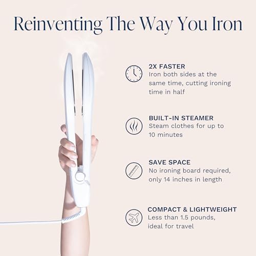 Nori Press Travel Steam Iron - No Board Needed