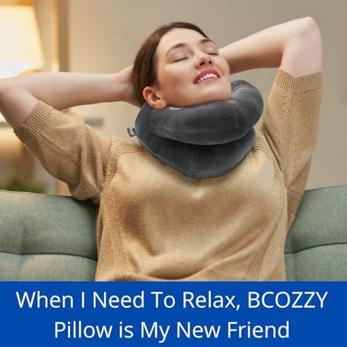 BCOZZY Neck Support Pillow - Adjustable and Washable