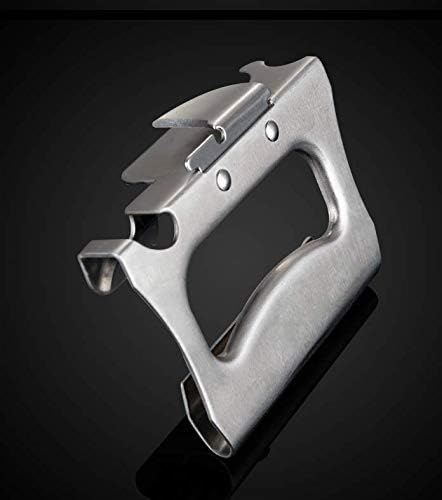Sturdy Stainless Steel Manual Can Opener with Large Handle