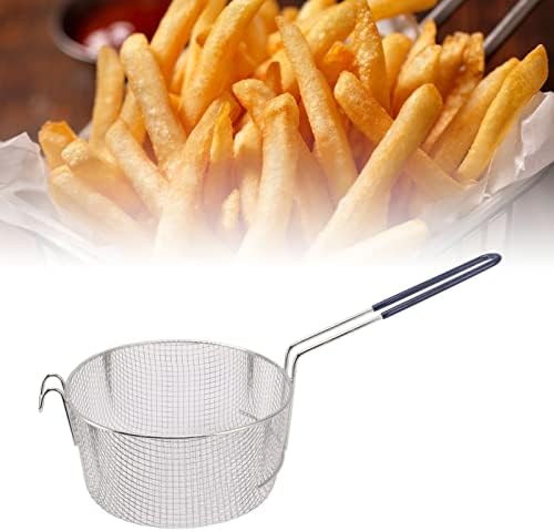 Zerodis Deep Fry Basket Stainless Steel Reusable