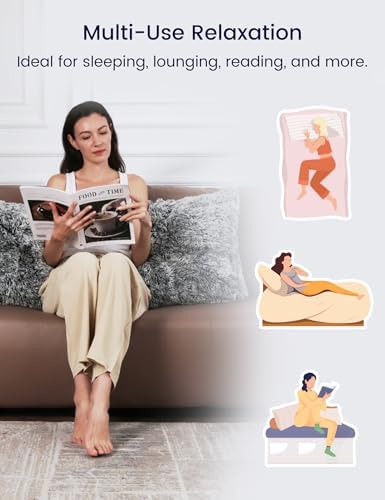 ZonLi Fluffy Body Pillow for Adults and Pregnancy