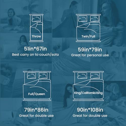 Elegear Cooling Blanket Twin for Hot Sleepers
