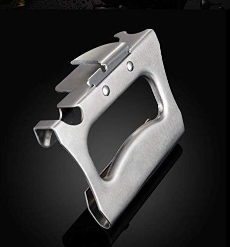 Sturdy Stainless Steel Manual Can Opener with Large Handle