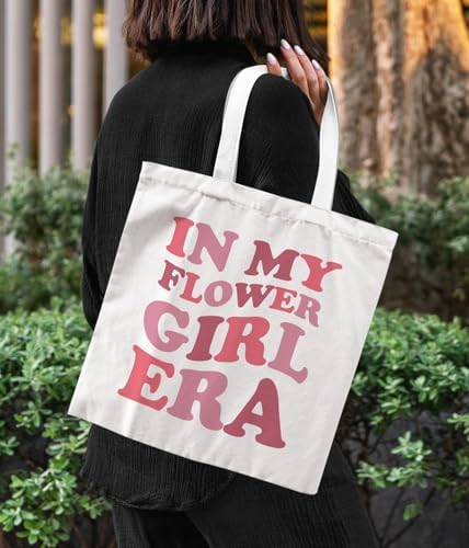 Zeghk NaZaUK Flower Girl Proposal Tote Bag
