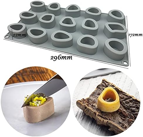 EUBUY Fruit Snack Silicone Molds for DIY Crafts