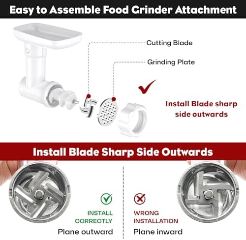 Cofun Fruit Veg Strainer for Kitchenaid Mixer