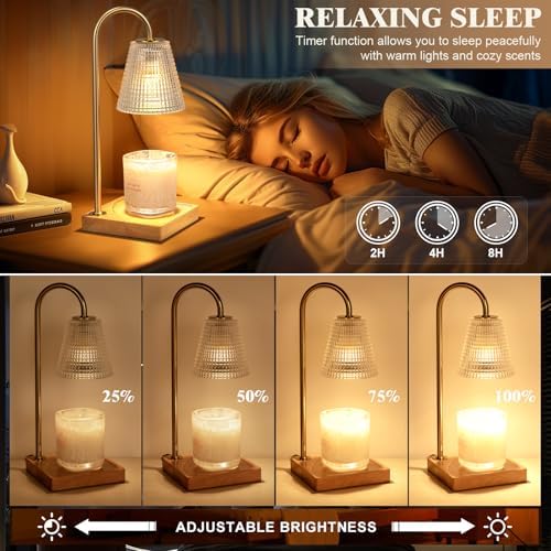 Hong-in Candle Warmer Lamp with Timer Dimmer