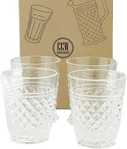 PG Drinkware Set 4 - 14oz Clear Acrylic Tumblers