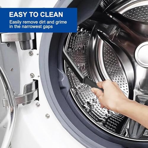3 Pcs Bristled Crevice Cleaning Brush Set