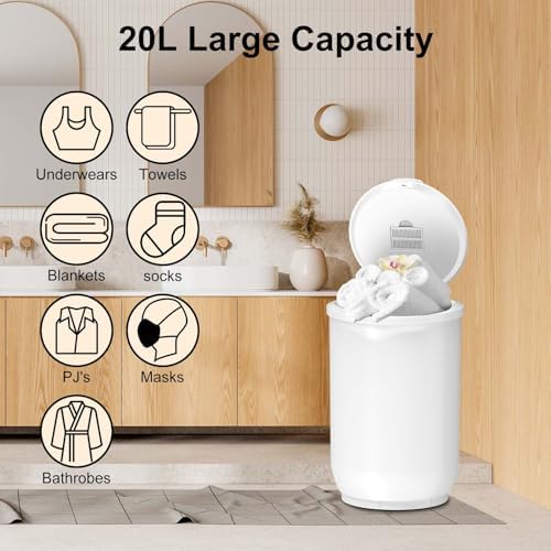 Ultra Large Capacity Towel Warmer Bucket with Timer and Safety Lock