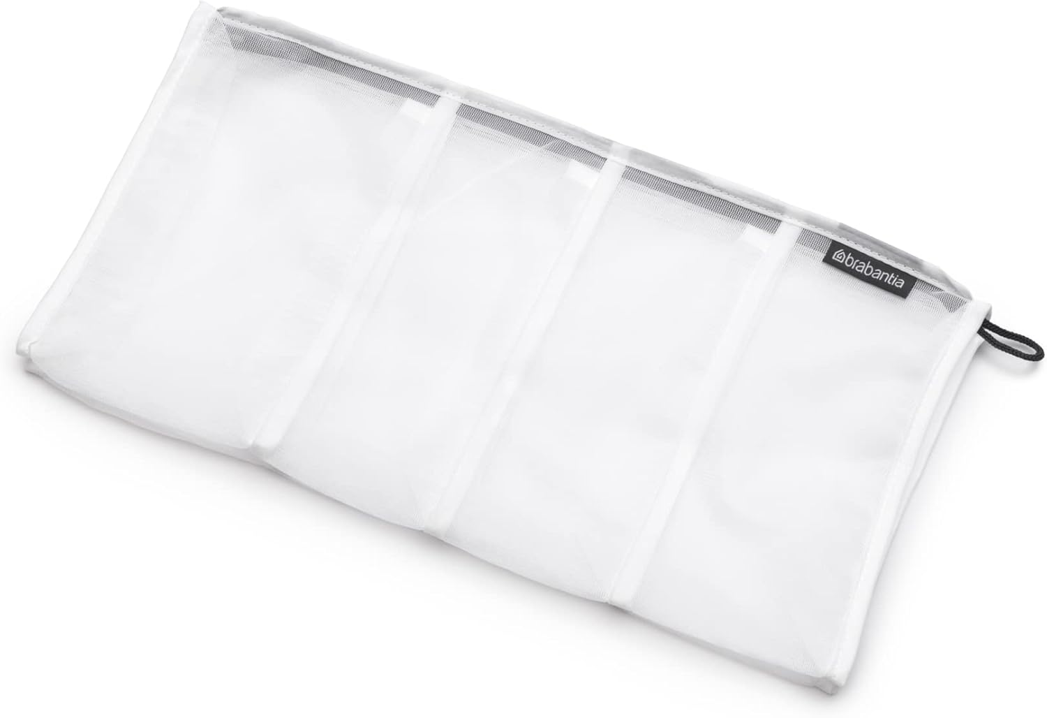 Brabantia Mesh Zip Up Laundry Socks Bag - White