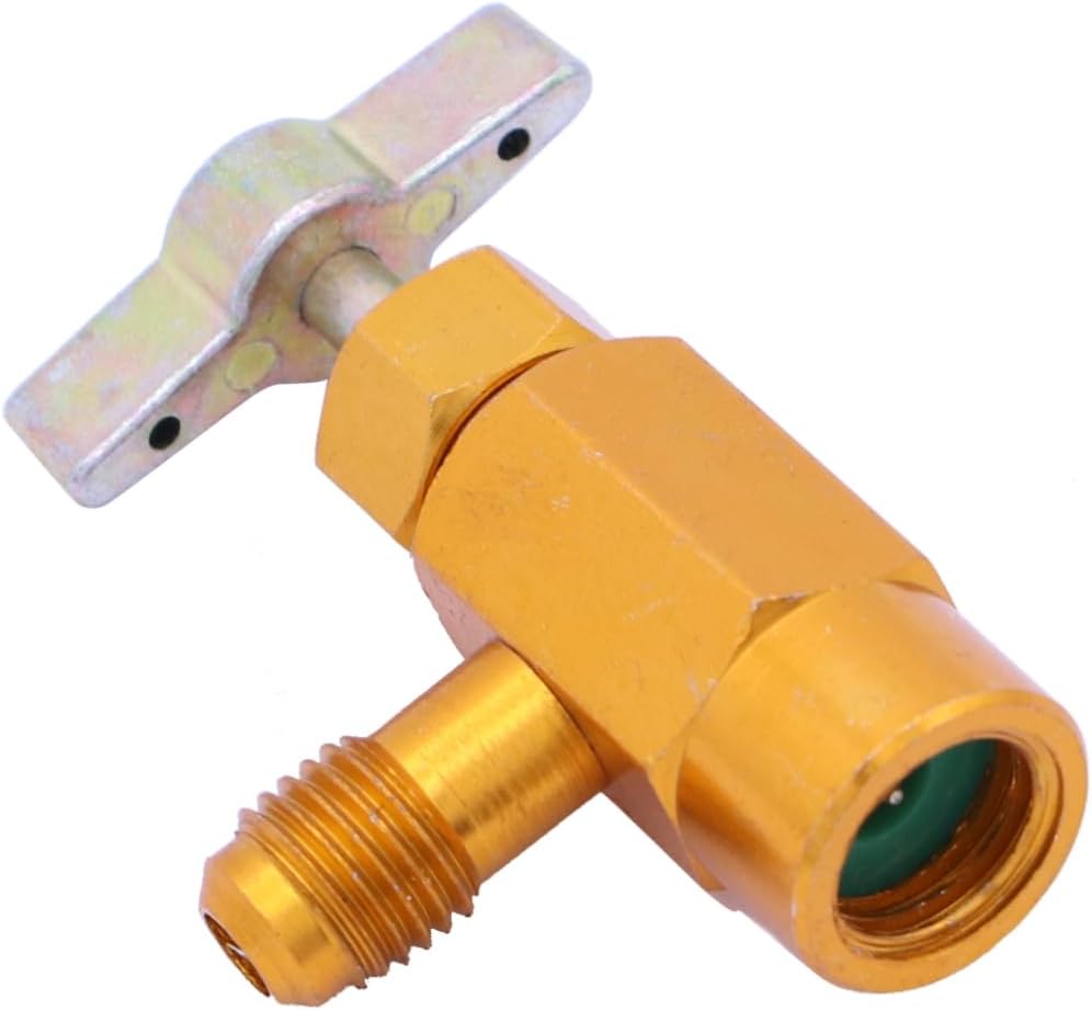 R134a Can Opener with T Handle and Threaded Connection