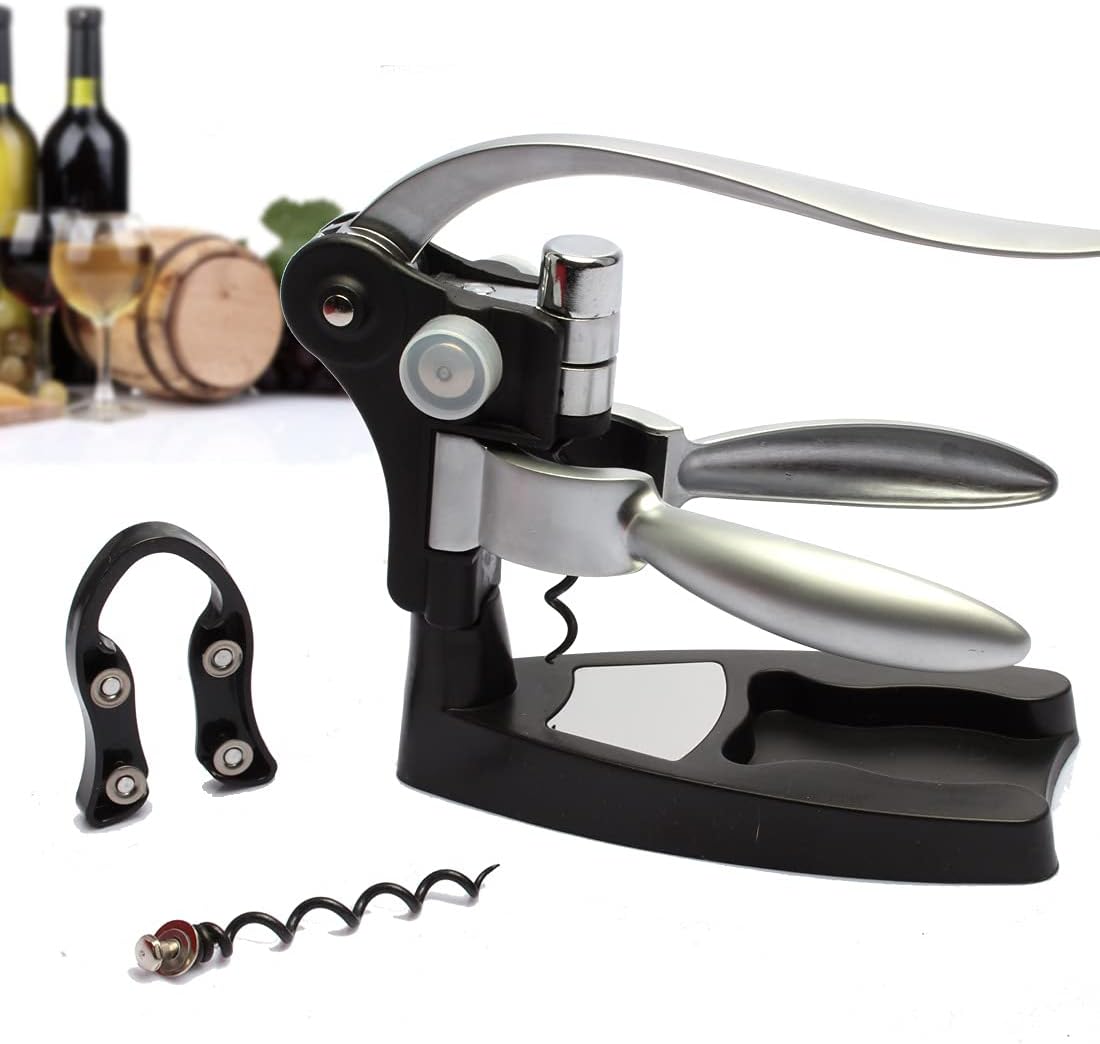 TIDECAT Wine Opener Corkscrew Set with Foil Cutter
