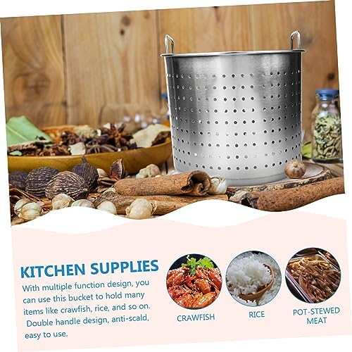 RORPOIR Premium Stainless Steel Crawfish Steamer