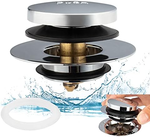 Artiwell Universal Tip Toe Bath Drain Stopper and Cover