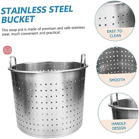 RORPOIR Premium Stainless Steel Crawfish Steamer