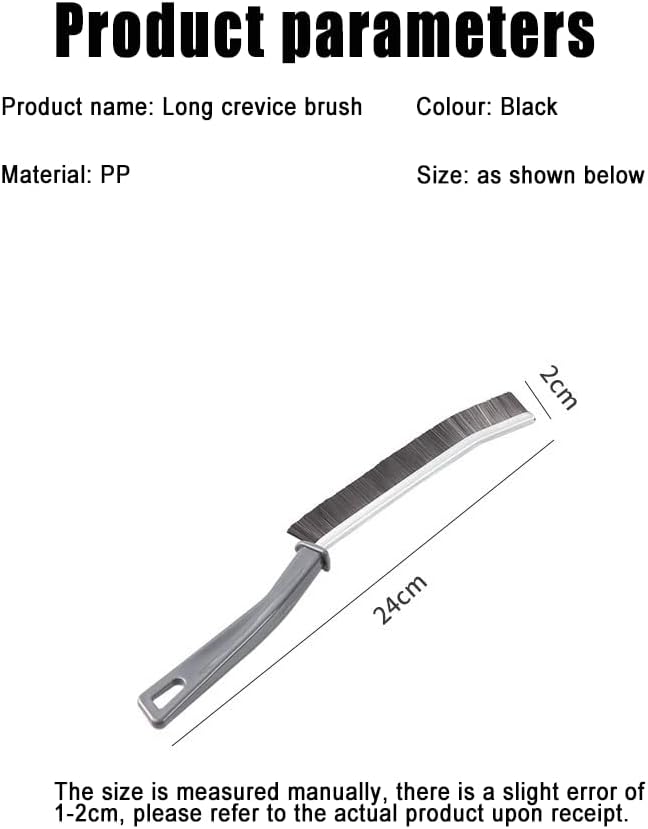 3Pcs Crevice Cleaning Brush - Precision Tool for Narrow Spaces