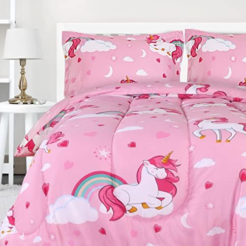 Utopia Bedding Unicorn Comforter Set Twin Size