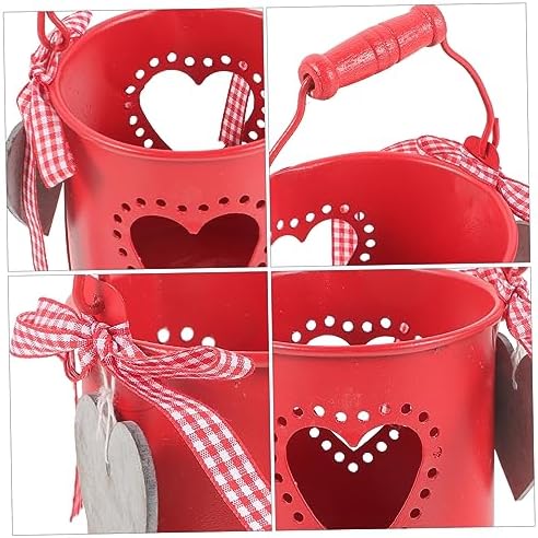 Hollow Heart Candy Bucket for Wedding Parties