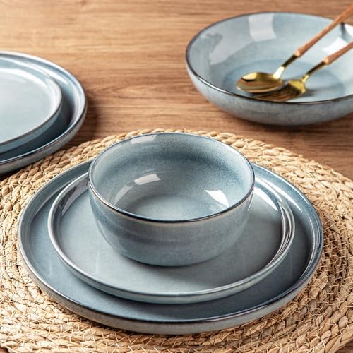 AmorArc Stoneware Dinnerware Set for 6