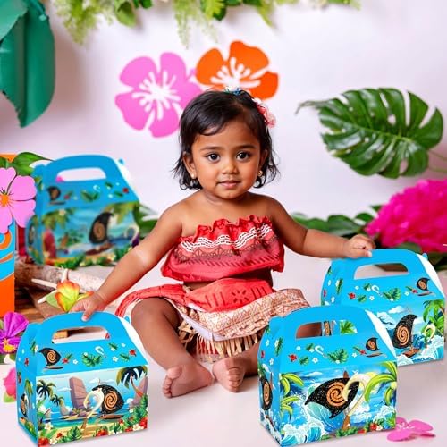 JeVenis Moana Party Favor Candy Box Set