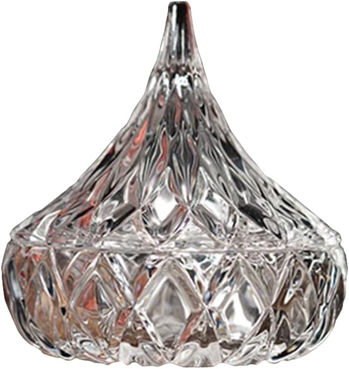 Transparent Crystal Jar With Lid - Elegant Storage And Display