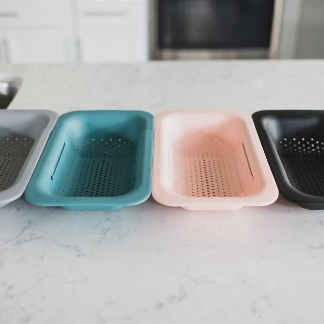 Collapsible Multi-Purpose Colander - Pink 145-195 in