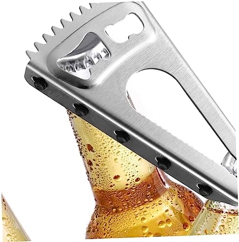 Zerodeko Multi-Functional Can Opener Stainless Steel Electric Portable Wine Opener