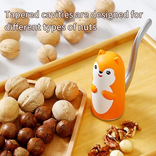 Poweroy Nut Crackers with Squirrel Clip Yellow