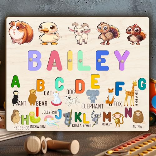 Personalized Wooden Name Puzzle For Kids