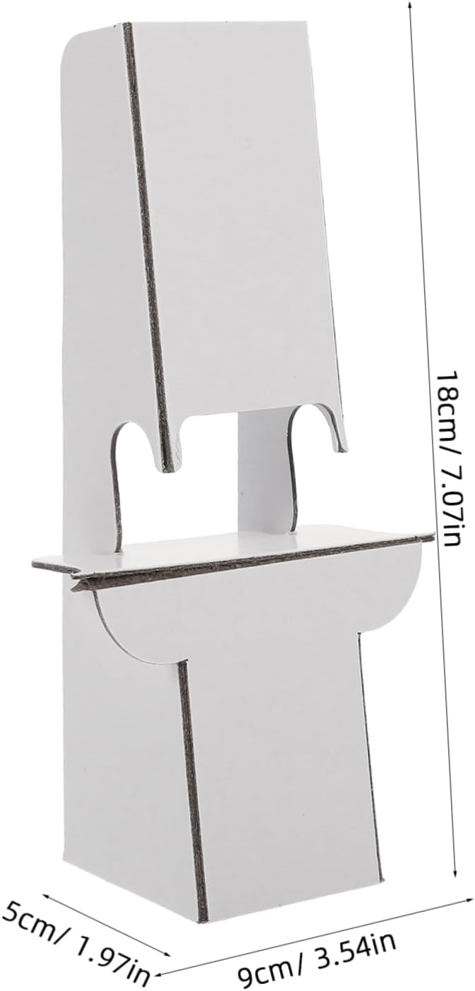 Homoyoyo 12pcs Cardboard Display Easels for Painting and Art