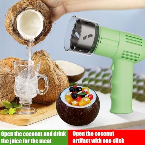 Automatic Coconut Opener with Stainless Steel Blade